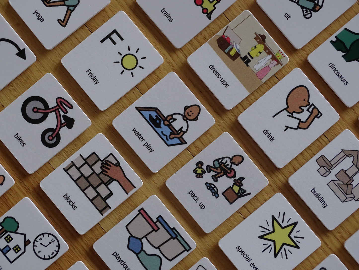 Early Childhood Visual Aid, Early Childhood routine, Pre-school educational daily routine helper