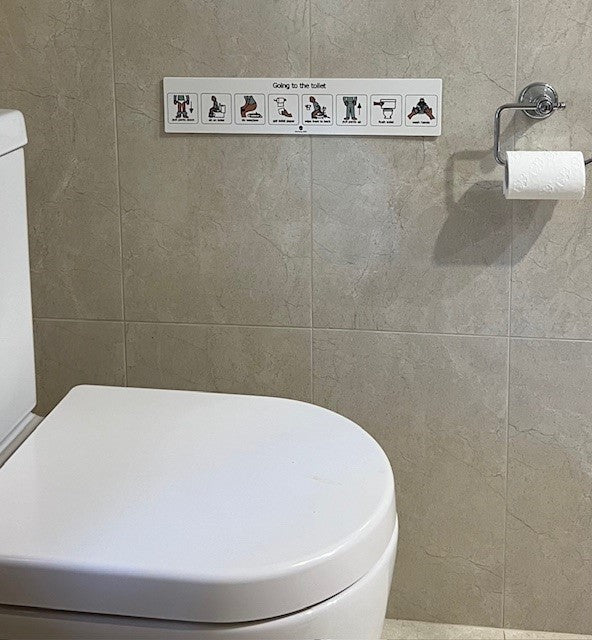 Going to the toilet visual aid, Kids hygiene, bathroom hygiene, Kids visual aid for toilet,