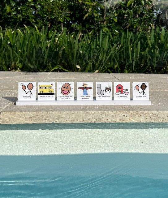 Swimming step visuals, Swimming visual aid, Swimming class routine