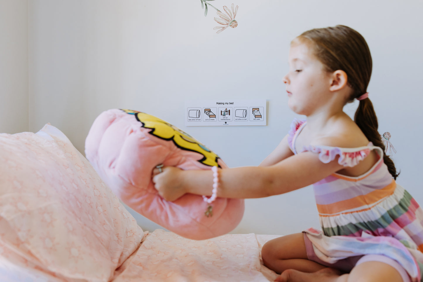 Making Bed Visual Aid